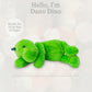 Worlds Softest Plush Green Dinosaur, Lushee, Large, 16 Stuffed Animal for Baby, Toddler, Kids, Adults - Dinosaur Plush Toy-Ador