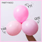 Partywoo Pastel Pink Balloons, 85 Pcs Pink Balloons Different Sizes Pack Of 18 Inch 12 Inch 10 Inch 5 Inch Baby Pink Balloons For Balloon Garland Balloon Arch As Birthday Party Decorations, Pink-Q05