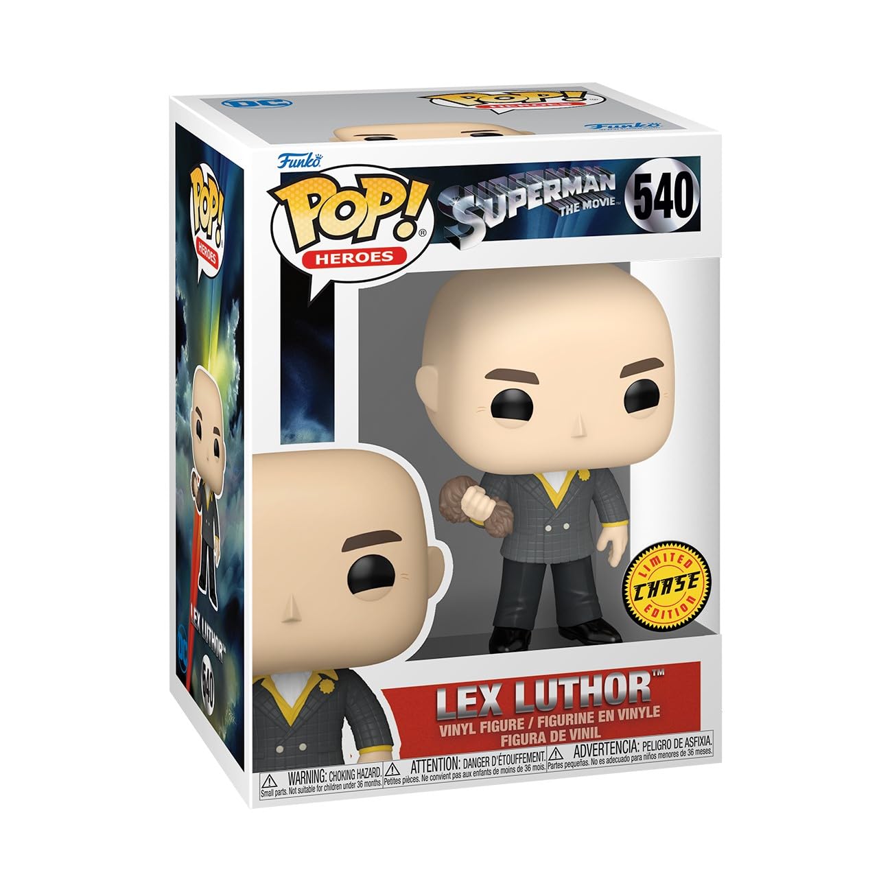 Funko Pop! Movies: Superman (1978) - Luthor With Chase, (Styles May Vary)