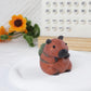 Taba Squishy Capybara Kit - Cute Silicone Animal Squeeze Toy, for Kids and Women