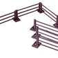 Britains 40952 - Farm Fencing, Red