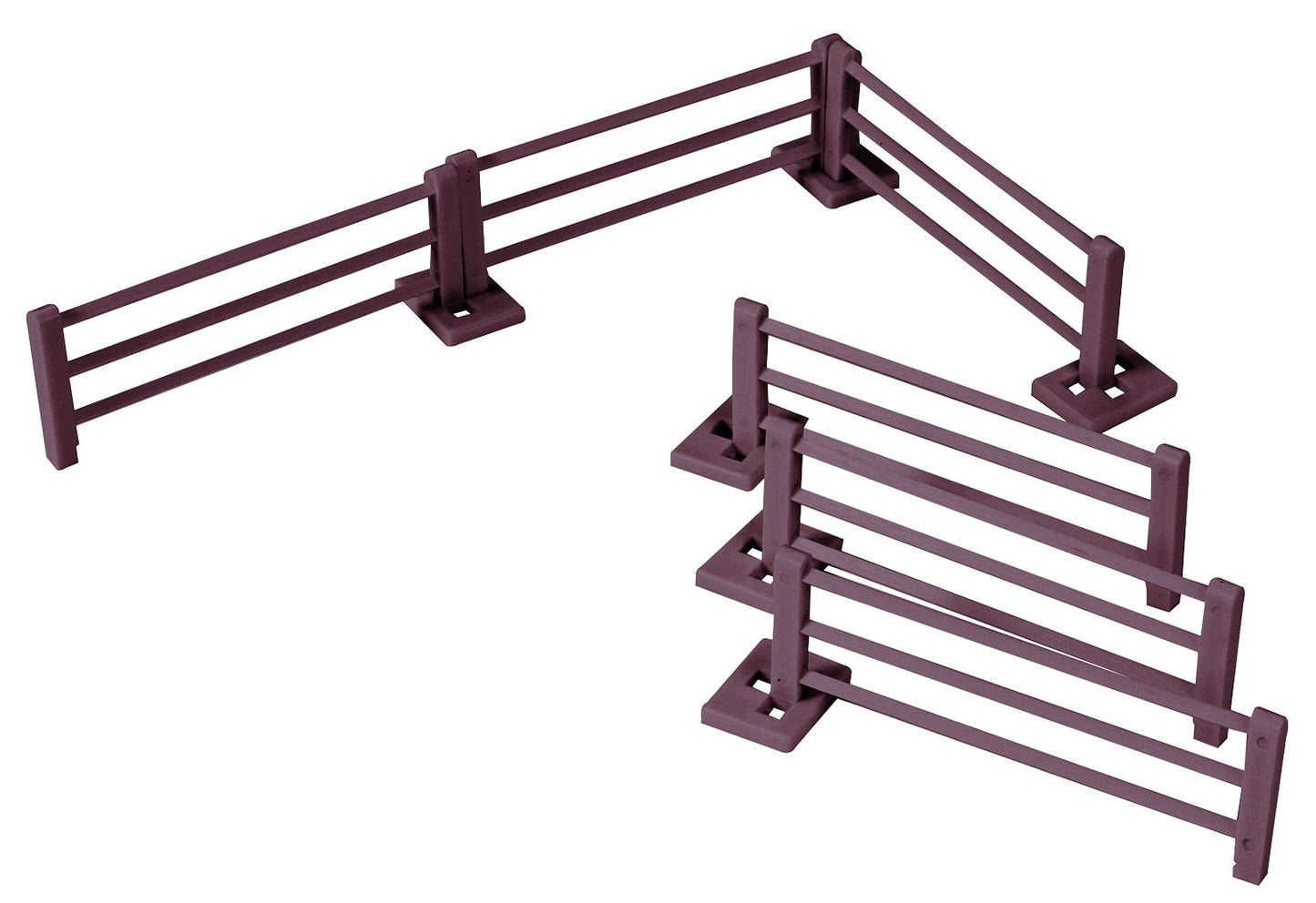 Britains 40952 - Farm Fencing, Red