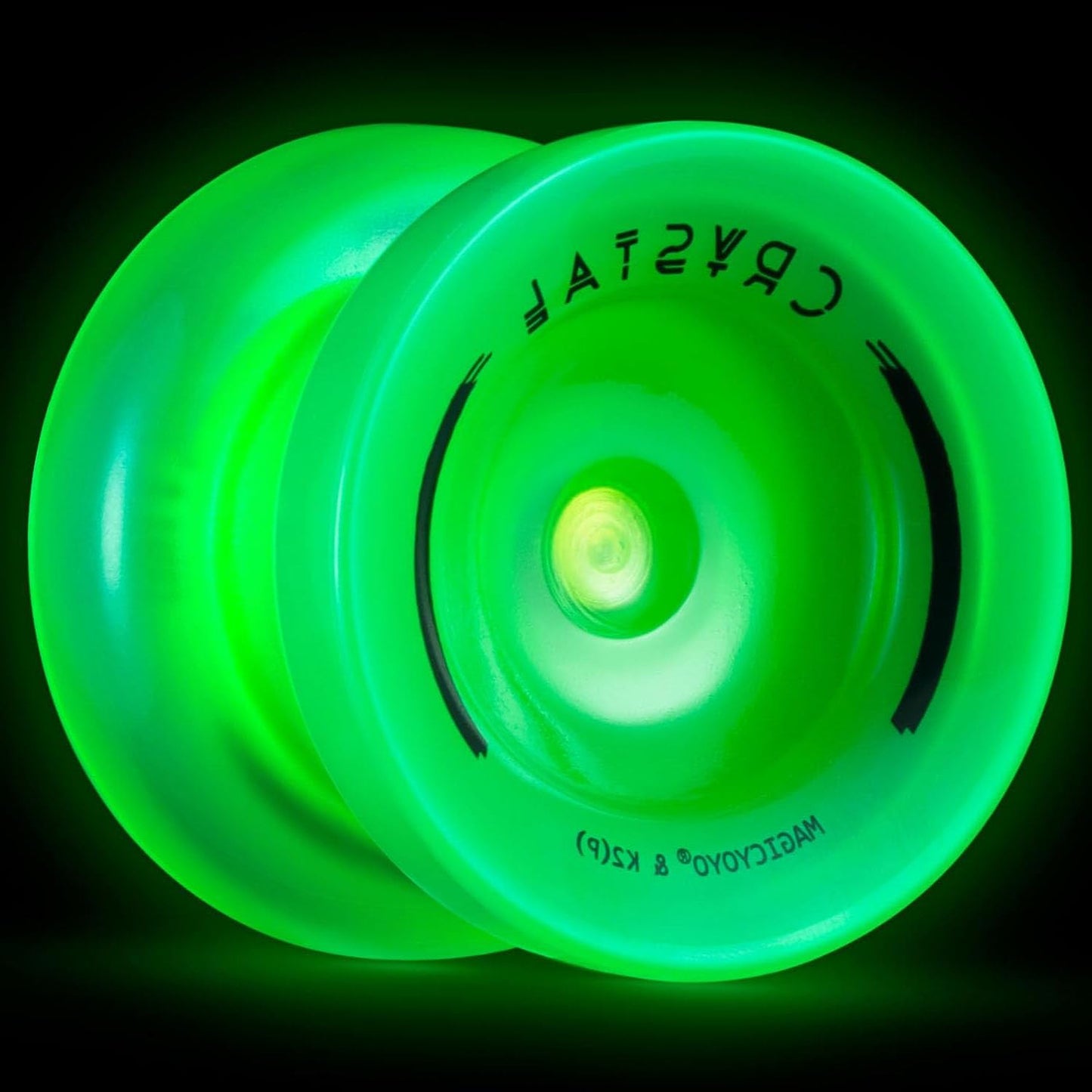 Magicyoyo Yoyo K2 Crystal Pack Of 2 Yoyos, Dual Function Responsive Yoyo For Kids Beginner + Unresponsive Yoyo Bearing Kit For A