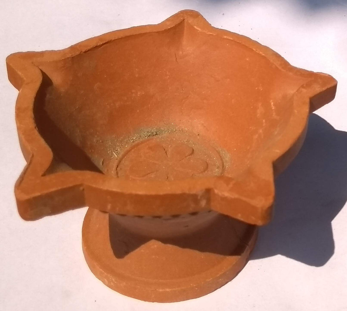 Clay Mud Lamp  Small Size  5 Lighting Point (6 Piece)
