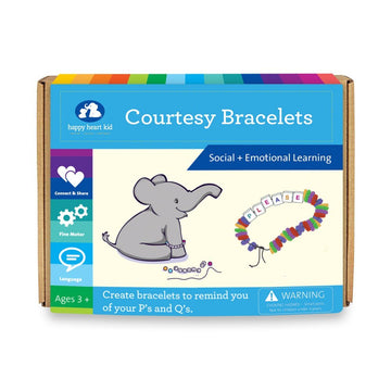 Happy Heart Kid Courtesy Bracelet