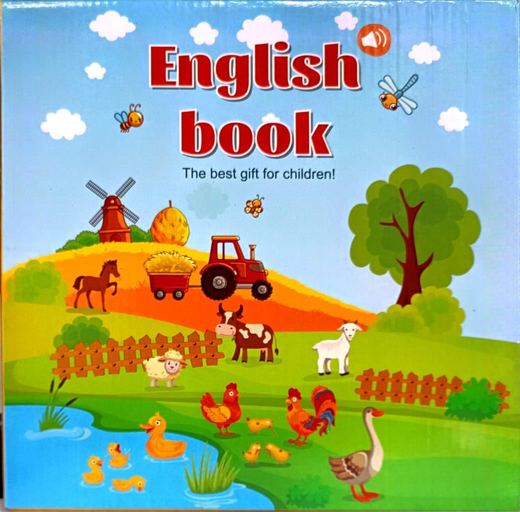 EBook The Best Gift For Children Interactive Learning English Alphabets, Simple Numbers, Animals, Rhymes And Many More