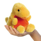 Aurora, 33618, Palm Pals Thunder Bronto Dinosaur, 5In, Soft Toy, Yellow