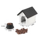 Miniature Dog House With Dog Bowl & Dog Food 1:12 Scale Dollhouse Furniture Accessories Wooden Pet House Set Garden Scene Decora