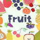 Susihi Cute Fruit Stickers For Kids Vegetable Stickers For Water Bottles Fruit Stickers For Scrapbooking Bulk (50 Pcs)