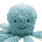 Mary Meyer Putty Stuffed Animal Soft Toy, 14-Inches, Slate Blue Octopus