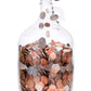 Skywin Swear Jar, Glass Coin Jar For Adults, Large Money Jar, Coin Bank, Piggy Bank For Storing Coins & Change