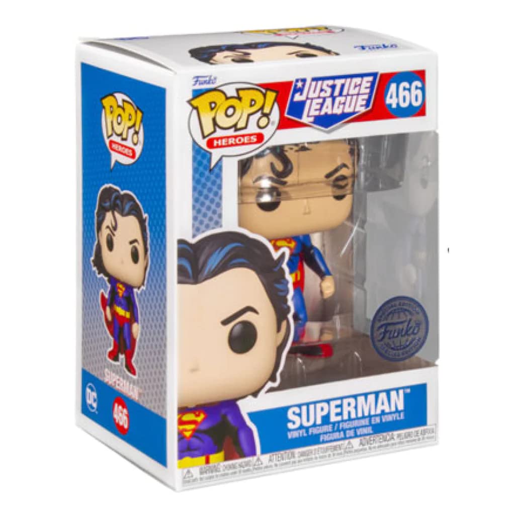 Funko Pop! DC: Justice League Comic - Superman Special Edition Multicolor limited availability Figure #466
