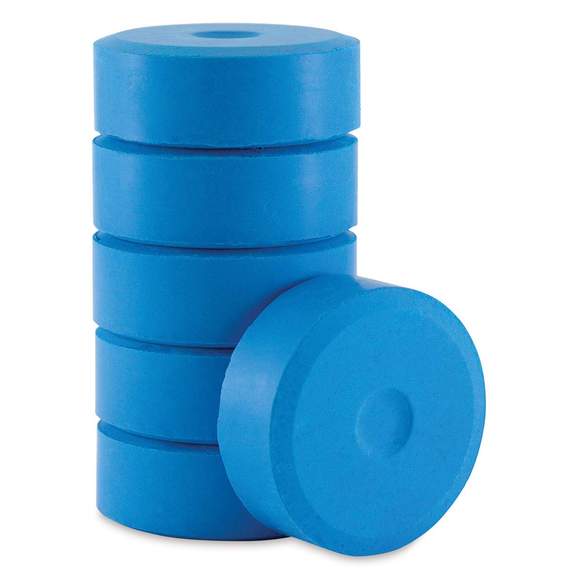 Richeson Tempera Cakes and Sets - Small, Blue, Pkg of 6