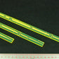 Litko Space Fighter Multi-Range Fire Gauge Set | Compatible With Star Wars: X-Wing | Set Of 3 (Fluorescent Yellow)
