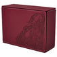 Arcane Tinmen Dragon Shield RPG Game Master Companion - Blood Red, 6 Foam Trays for 40+ Miniatures, Compatible with Official DND Spell Cards