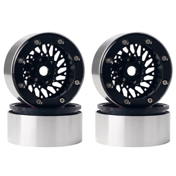 TCRC 4PCS Metal 1.9    Wheel Hubs for TRAXXAS TRX4 TRX6 Bronco RC4WD D90 Axial SCX10 90046 SCX10 II Tamiya CC01 1/10 RC Crawler
