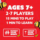 Quokka Family Board Games For Kids 8-12 - Party Game For Kids & Adults Game Night - Fast Paced | Easy To Learn | 2-6 Players - Card Game For Teen Boys And Girls Ages 6 7 10 Year Olds