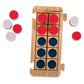 Hand2Mind Foam Rekenrods Ten Frame Boards, Subitizing Math Games, Ten Frame Math Manipulatives, Counting Manipulatives, 10 Frame Math, Rekenrek For Kids Math (4 Ten Frames And 40 Math Counters)