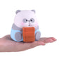 Anboor Panda Squishies Slow Rising Toys for Kids - Soft Cute Brick-Carrying Panda Foam Squishies Jumbo Animal Fidget Sensory Toy