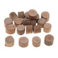 Heavenglow Natural Wooden Blocks  30 Pc Wood Building Block Set Wooden Shapes For Diy Kids Handmade Creative Toys (Natural Colo