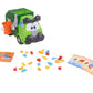 Goliath Trash Stash Game - Fun Dumping Action for Kids, Ages 4+, 2-4 Players, Green Trashcan & Truck Playset
