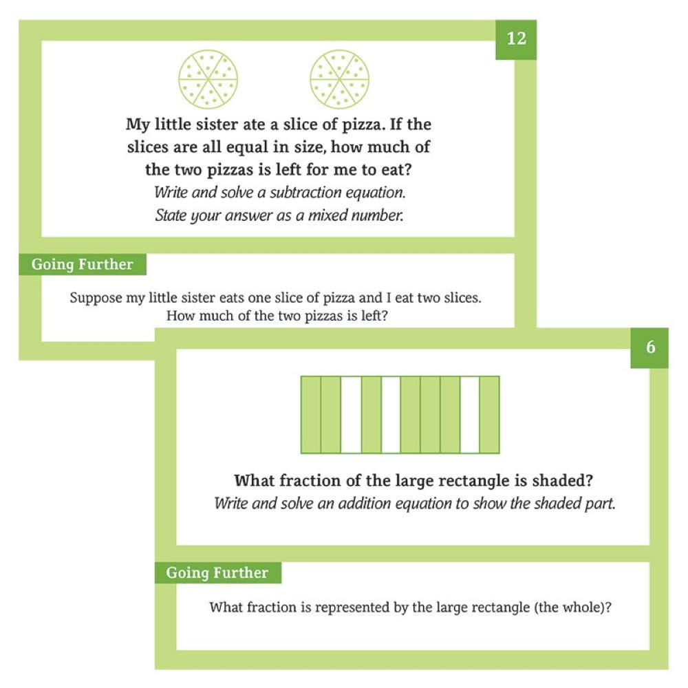 Didax Problem Solving Practice Cards, Grade 4