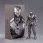 Uxouyic Ir?nman Movie Series - Collectible Ir?nman Action Figure Metal Painting 20 Joints Movable Model Toys (7 Inches) (Mark 2)