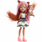 Enchantimals Sancha Squirrel Doll (6-In) And Stumper Animal Figure