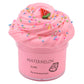 Keemanman Pink Watermelon Butter Slime, Diy Slime Supplies Kit For Girls And Boys, Stress Relief Toy Scented Slime Toy For Kids 