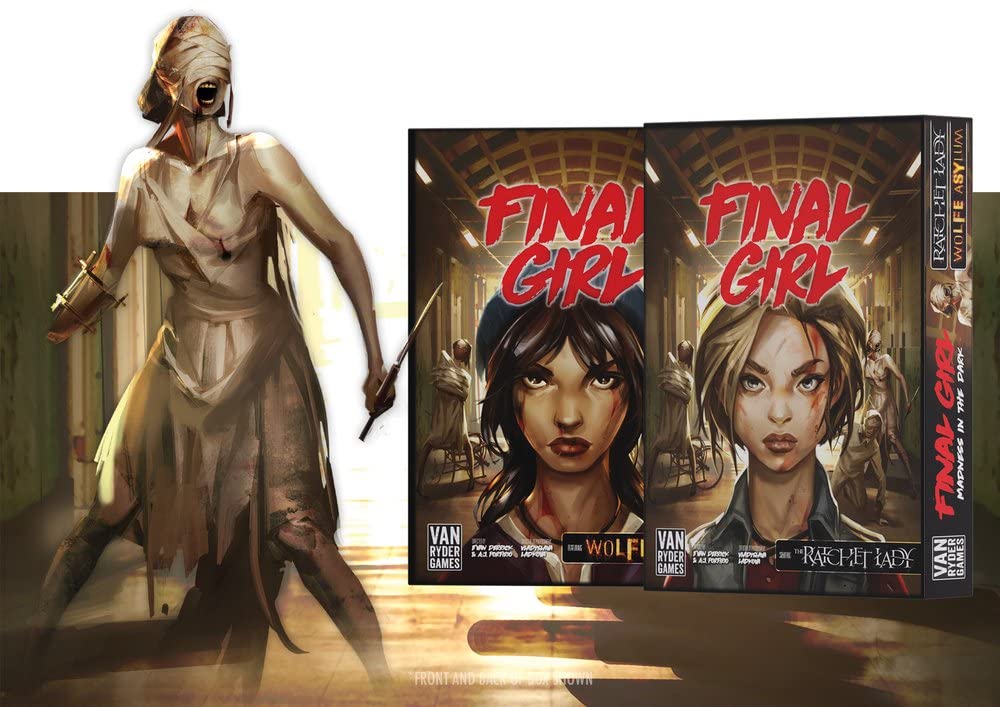Van Ryder Games - Horror Board Game - Final Girl - Madness in The Dark - Feature Film Box, Core Box Required, Solo Play, 20-60 M