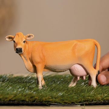 Schleich Farm World New 2024 Farm Animal Jersey Cow Toy Figurine