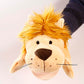 Lanxitown Lion Hand Puppet for Kids - Farm Animals Finger Puppets, Plush Soft With Movable Mouth