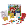 Innovative Designs Mario Brothers Super Mario Deluxe Activity Set With Carrying Tin, Coloring Sheets, Tattoos, Stickers, & Art Supplies