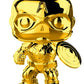 Funko Pop Marvel Studios 10 Captain America Gold Chrome Collectible Figure, Vinyl, One Size, Multicolor, Model 33515