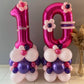 Hot Pink 10 Balloon Numbers,40 Inch 10Th Birthday Balloon Foil Mylar Number 10 Balloon Large Dark Pink Number Balloons For Birthday Party Anniversary Festival Decorations