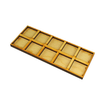 Litko Formation Trays | Compatible With Oathmark | Infantry | Rank & File | Skirmish (20Mm Square Bases, 5X2)
