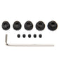 5Pack Sharegoo Steel 48P 3.175Mm Pinion Gear Sets 18T 19T 20T 21T 22T Fit 3.175Mm (1/8-Inch) Shaft Compatible With Arrma Hpi Kyo
