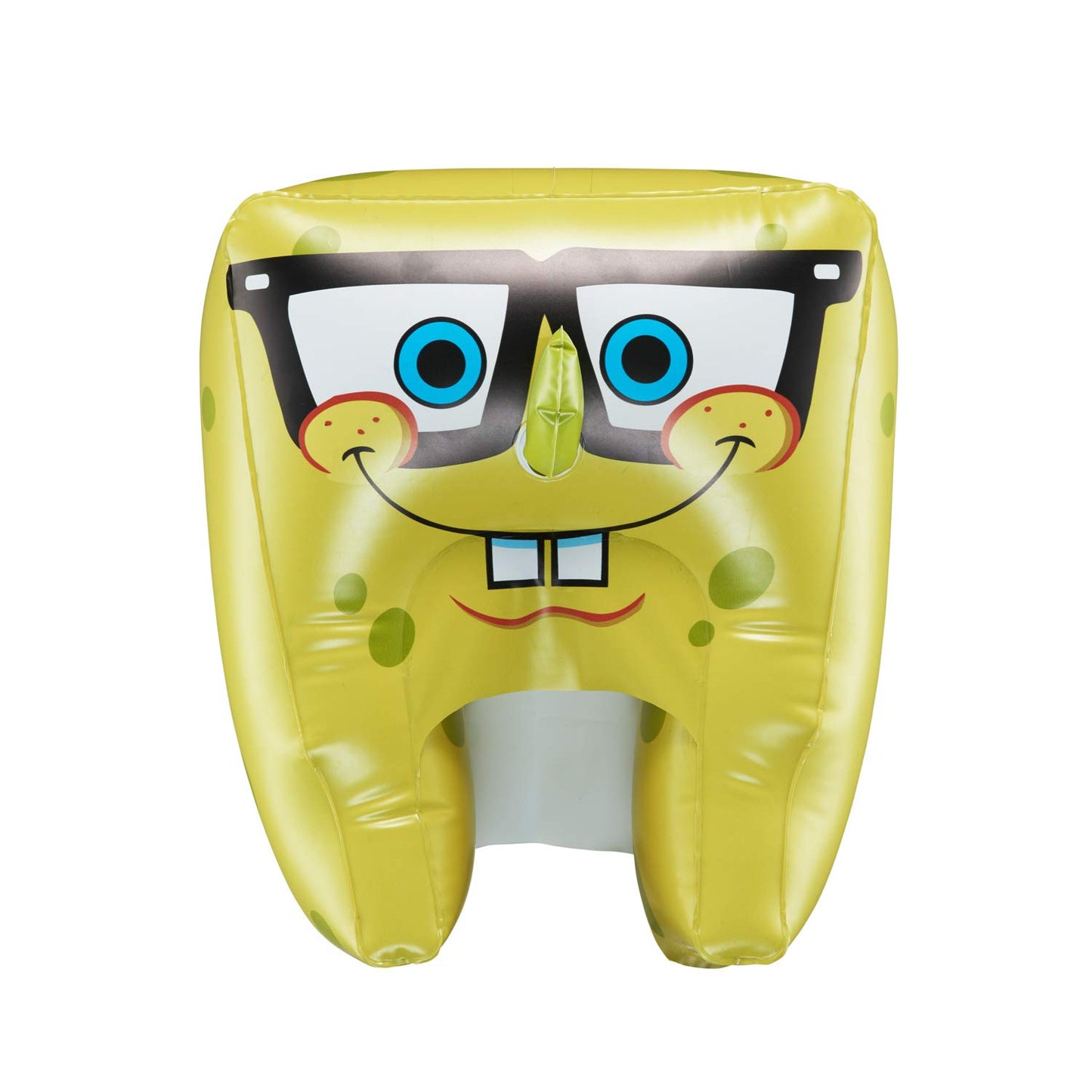 Alpha Group Spongebob Squarepants, Spongeheads, 20” Tall Inflatable Wearable, Spongebob Glasses