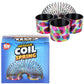 The Dreidel Company Metallic Coil Spring, Rainbow Magic Springy Toy For Kids, Party Favor, Birthday Parties, Carnival Prizes, Go