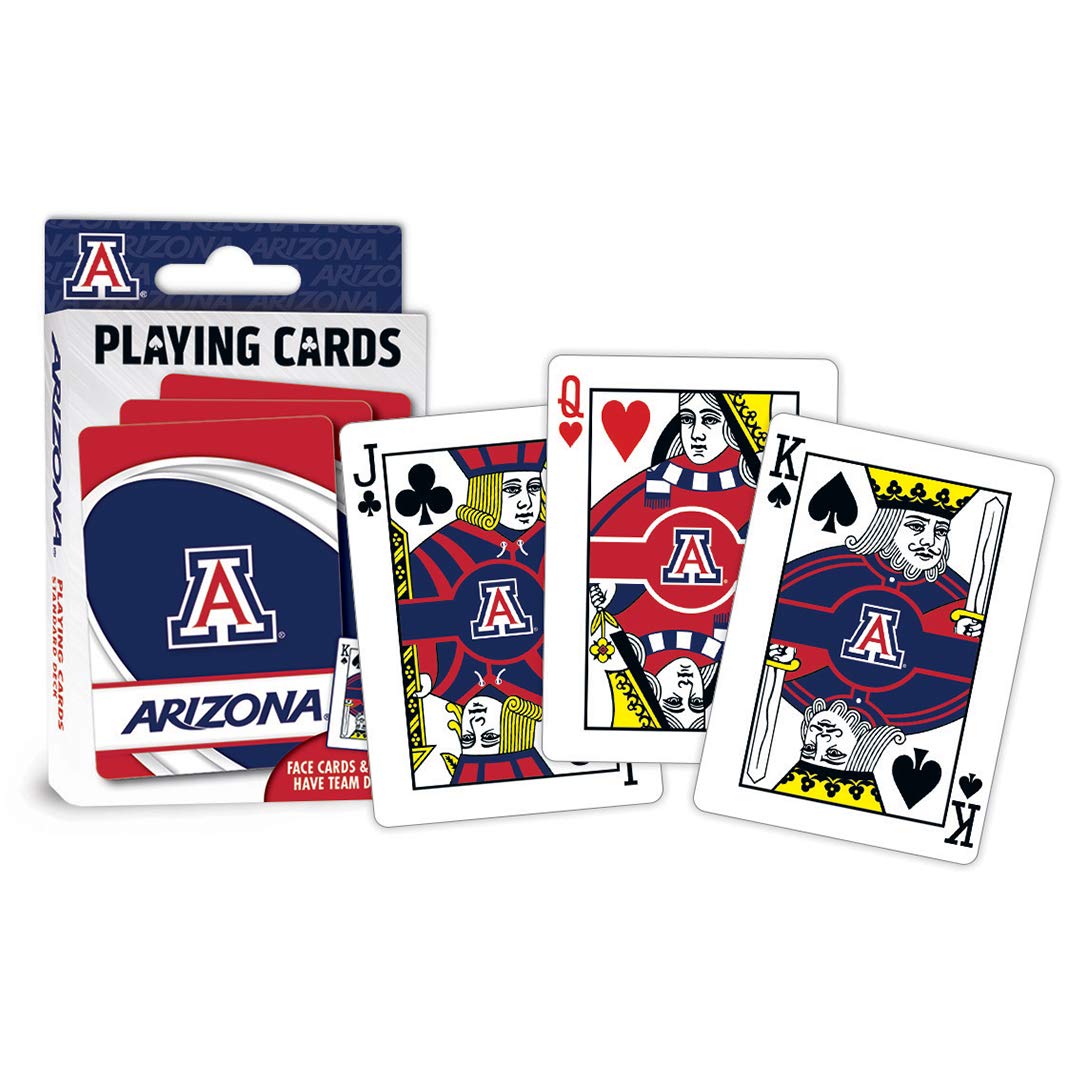 Masterpieces Ncaa Arizona Wildcats, Playing Cards
