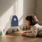 Wooden Magical Fairy Doors - Openable Tooth Elf Door with Mouse Elf & Ladder, Tiny House Doors for Kids Imaginative Play, Handma