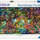 Ravensburger - The Hidden World of Fairies - 4000 Piece Jigsaw Puzzle - Fantastical  Mythical Scene in Stunning  Bright Detail - Frameable - enhanced Quality - Puzzles for mature-themeds