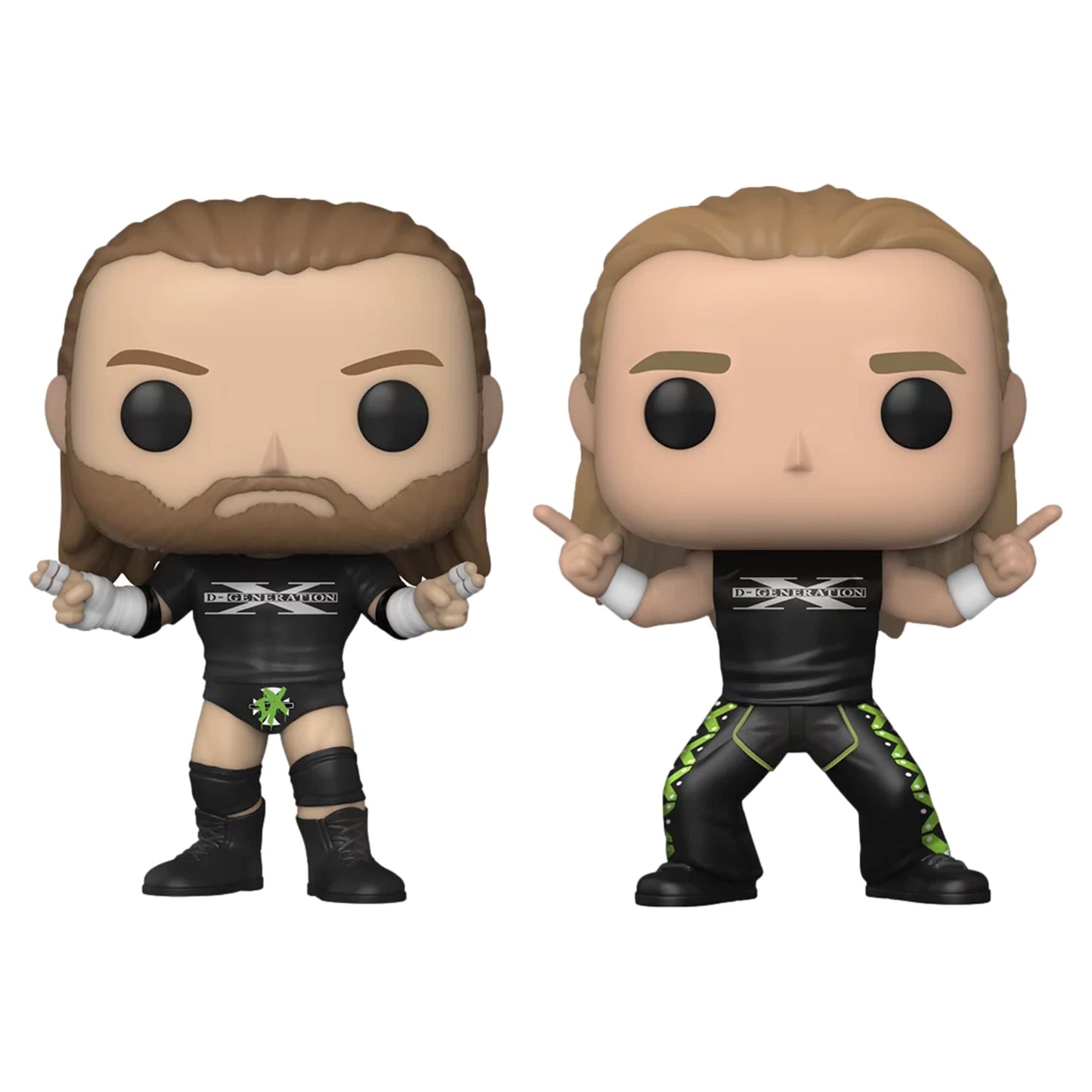 Funko Pop! WWE D-Generation X 2pk Vinyl Figures - Walmart Exclusive, Multicolor, Model FUN62485