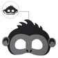 Jtnohx Felt Animal Masks, 10 Pcs Halloween Mask, Animal Costume For Birthday Party Supplies (Gorilla Mask)