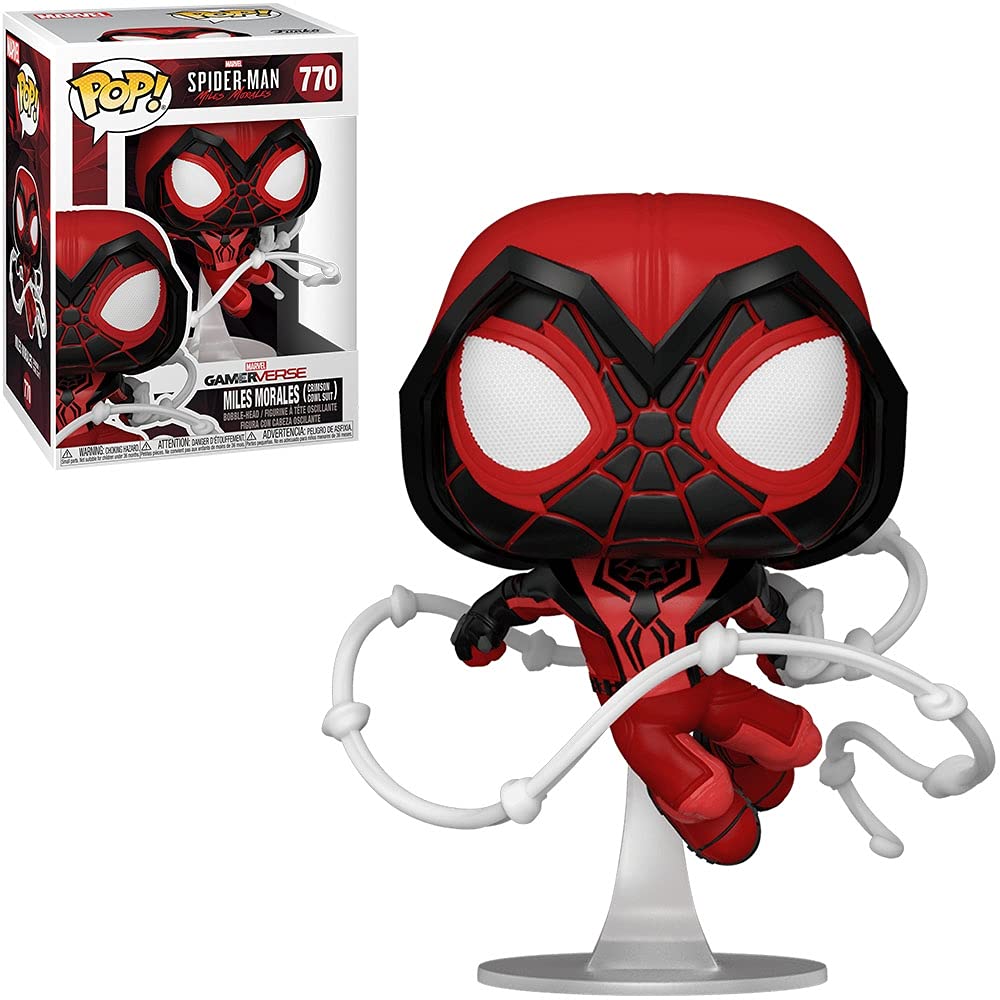 Funko Pop! Games: Marvel’S Spider-Man: Miles Morales - Miles Red Suit