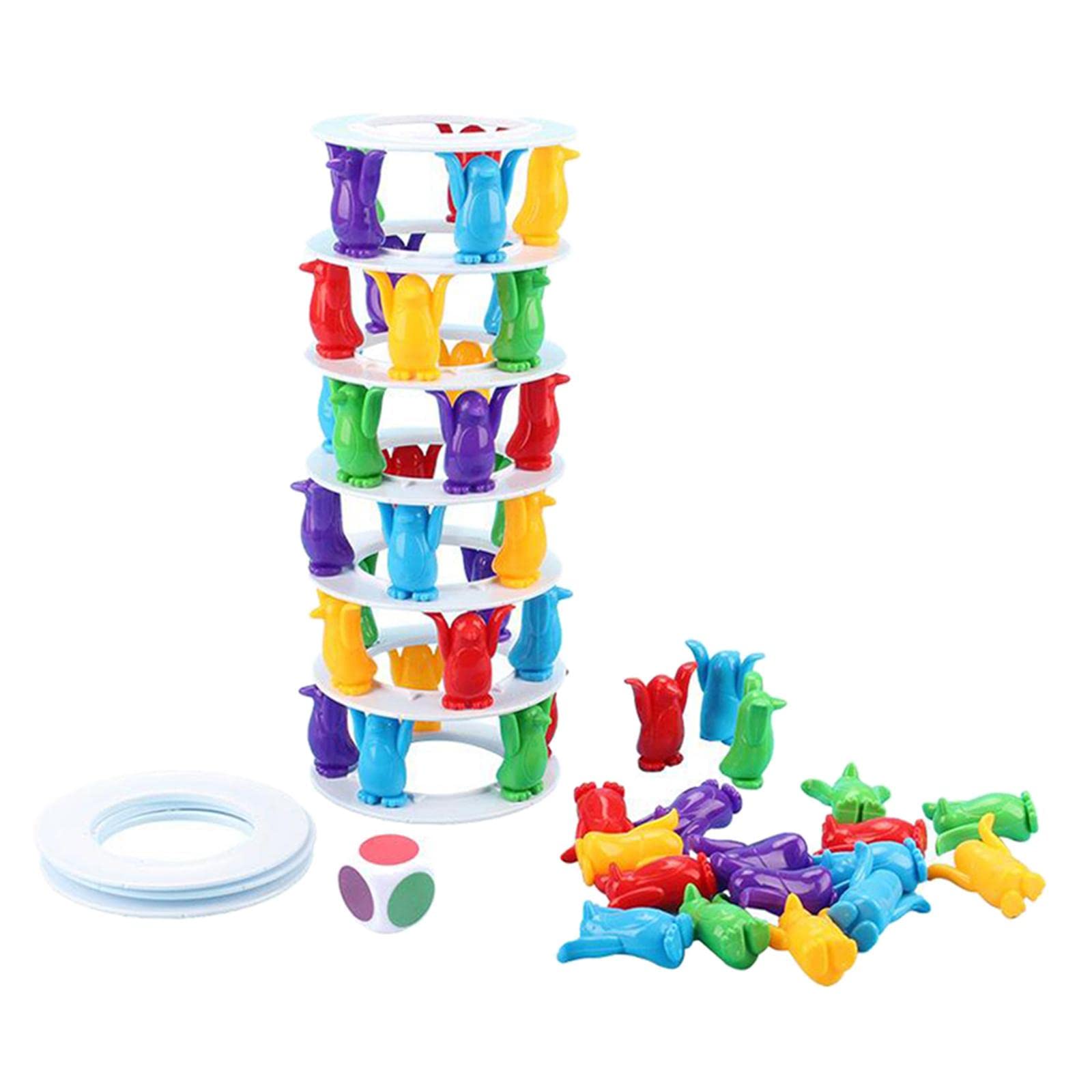 Club Bollywood Tower Game Building Blocks With Dice Montessori Toy Family Party Games|Toys & Hobbies | Games | Board & Tradition
