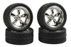 Pegasus Hobby 23'' T's w/Tires-Chrome