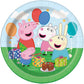 Unique 7in Peppa Pig Dessert/Cake Plates  8 Count