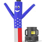 LookOurWay Air Dancers Wacky Waving Inflatable Tube Man Set - 7ft Tall Advertising Air Dancer Waving Man Inflatable Tube Guy with Sky Dancer Blower - 4th of July Patriot Theme - American Flag