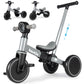Bautia 5 in 1 Kids Tricycle for Toddlers 1-3 Baby Balance Bike Toy for 1-4 Years Old Boys Girls Gift with Push Handle & Removabl